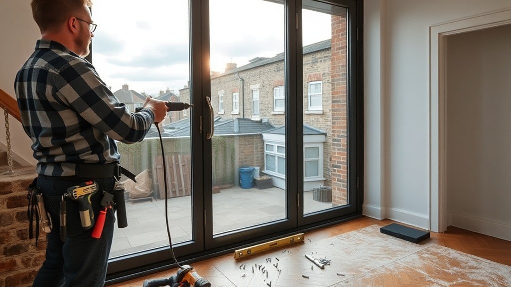 Aluminium Door Installation Borehamwood