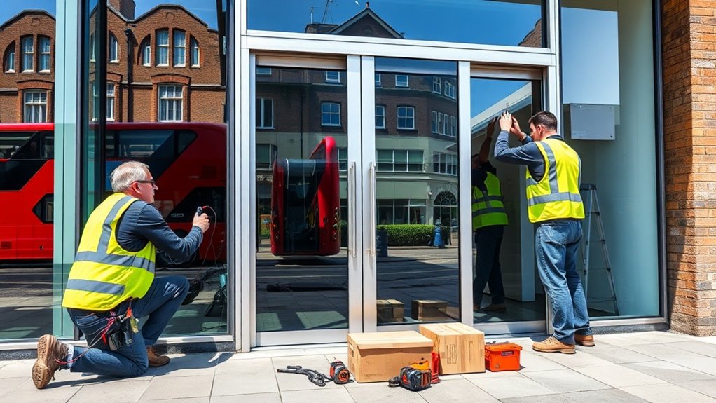 Automatic Door Installation Borehamwood