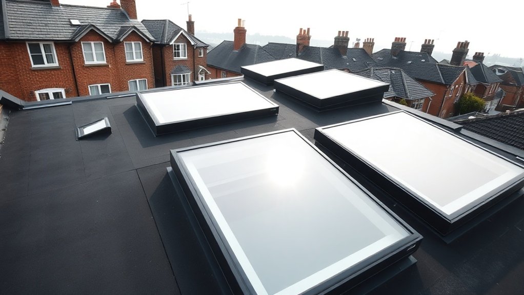 Flat Roof Skylights Borehamwood