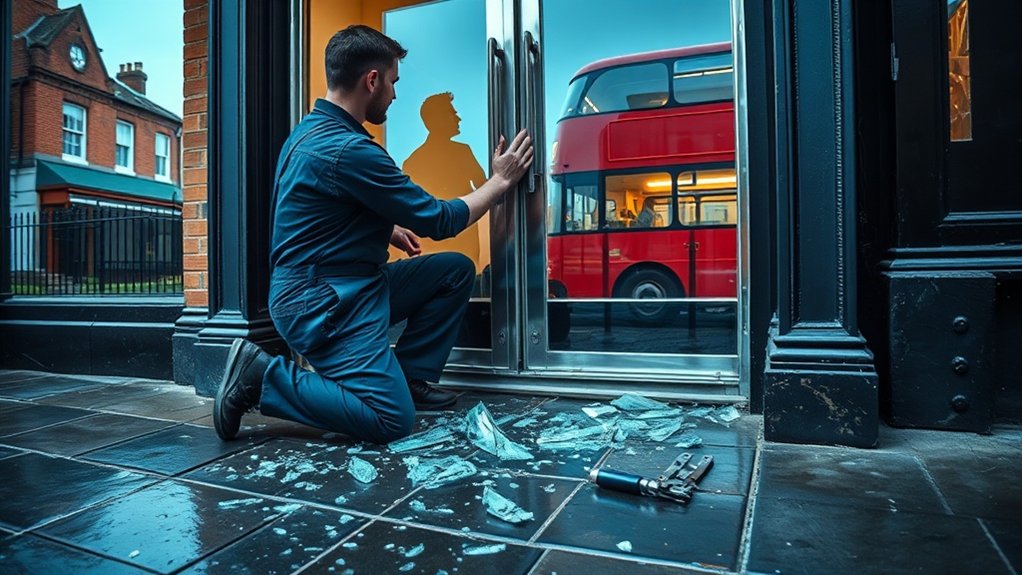 Glass Door Repair Borehamwood