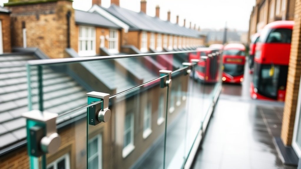 Glass Railing Installation Borehamwood
