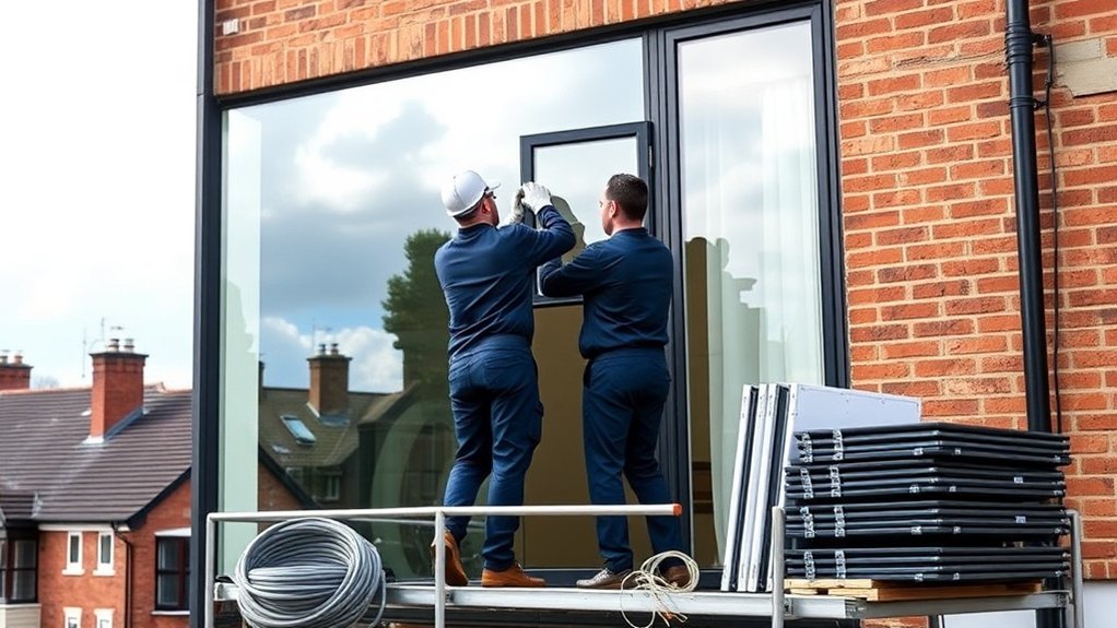 Glazier in Rowley Lane
