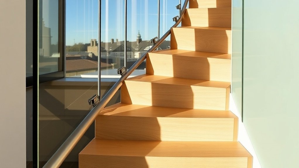 Staircase Glass Panels Borehamwood