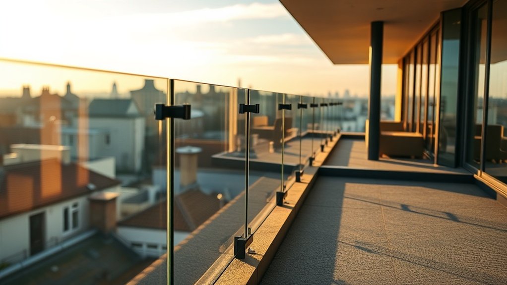 Terrace Glass Balustrades Borehamwood