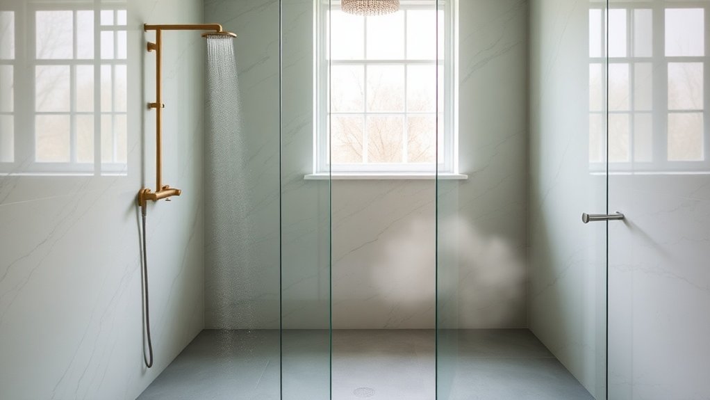 Wet Room Glass Panels Borehamwood